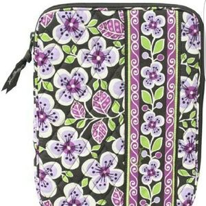 Vera Bradley Tablet Sleeve Plum Petals Retired